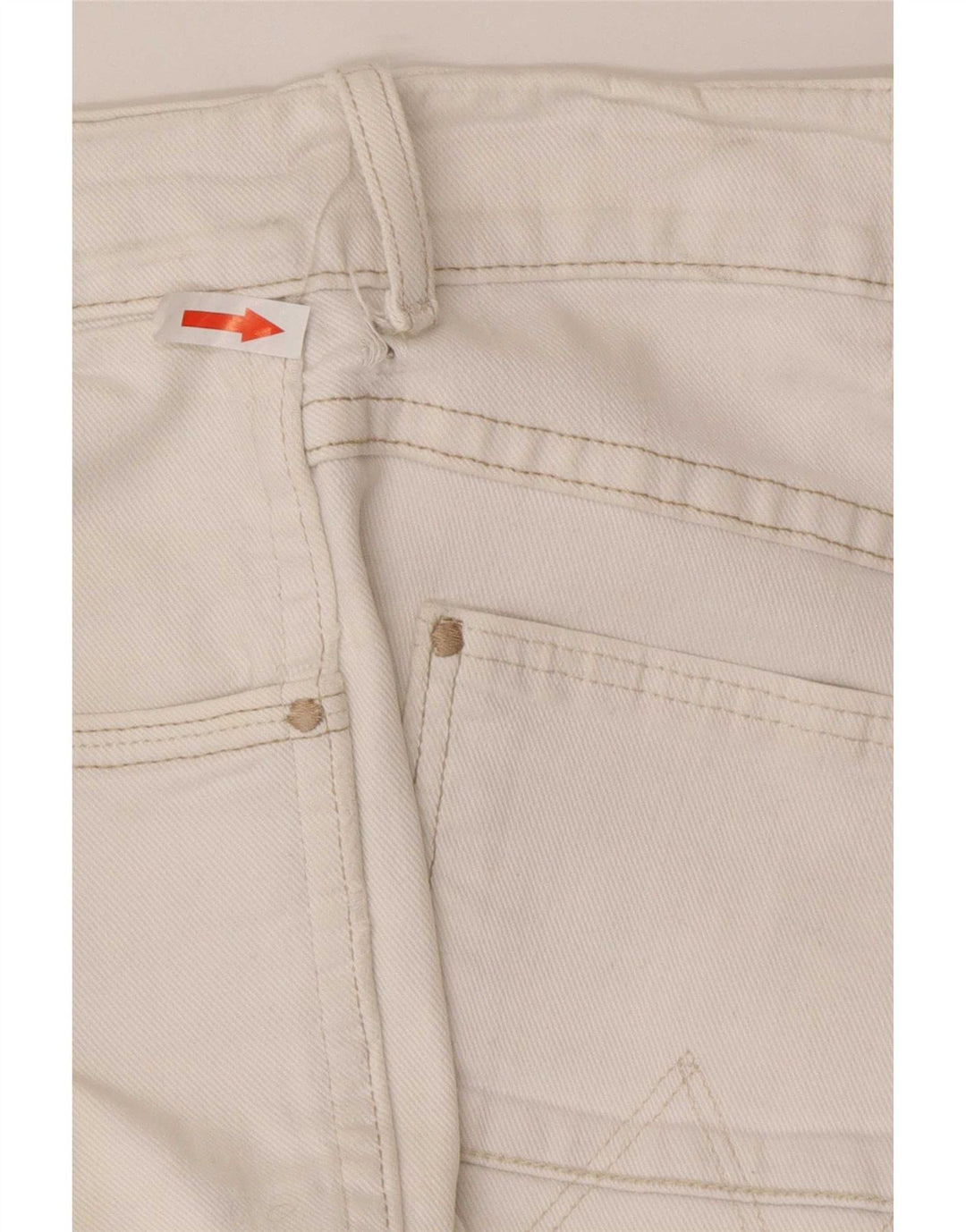 Wrangler Womens Vegas Slim Jeans W30 L32 Λευκό
