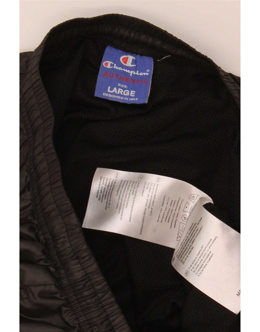 Champion γυναικεία αθλητική φόρμα παντελόνι Joggers UK 14 Large Μαύρο Πολυεστέρας