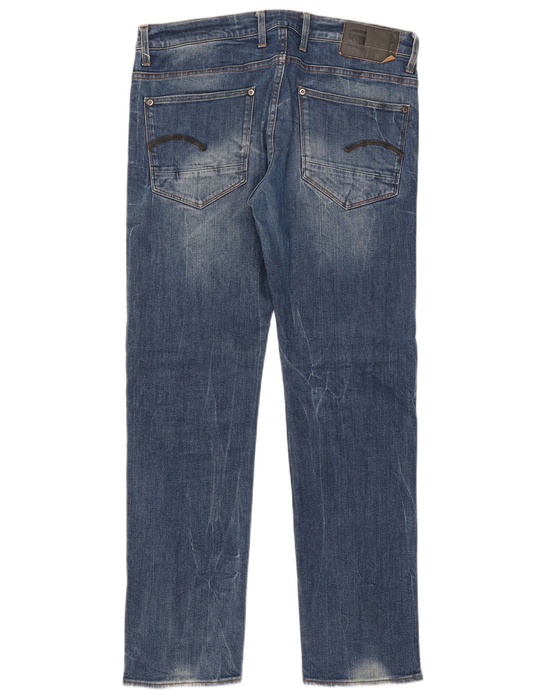 G-Star Ανδρικό Τζιν Revend Straight W34 L32 Μπλε βαμβακερό