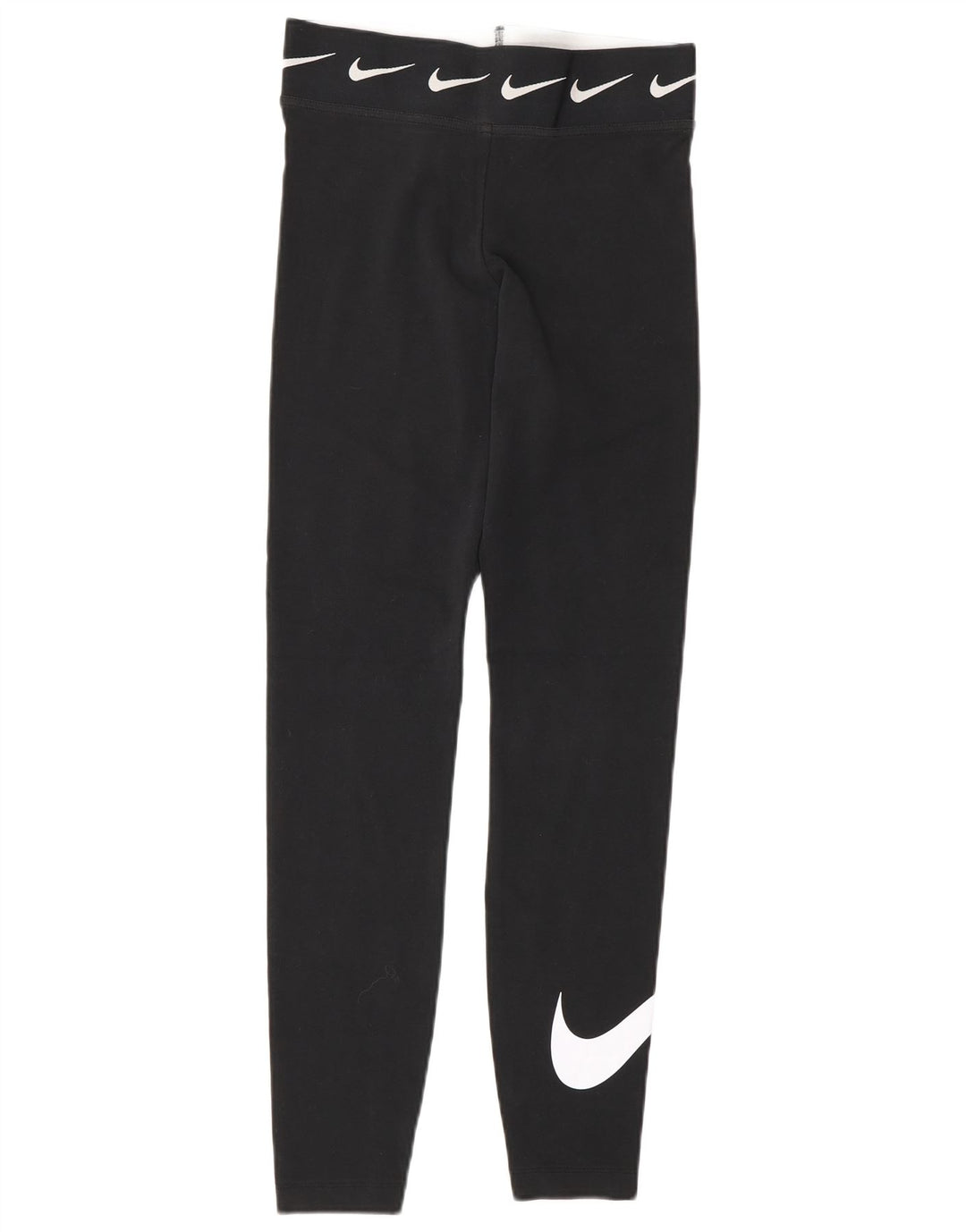 Γυναικεία γραφικά κολάν Nike UK 10 μικρά βαμβακερά μαύρα