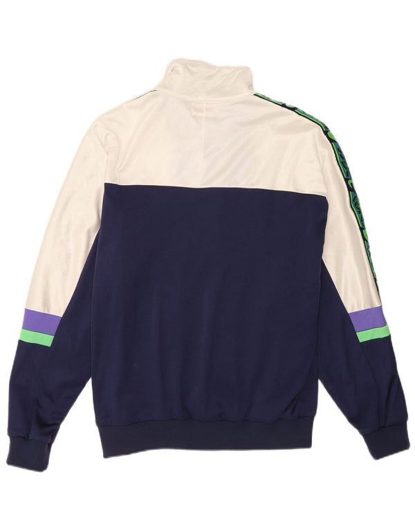 Ανδρική φόρμα γυμναστικής γραφικής Asics Top Jacket IT 52 Large Navy Blue Colourblock
