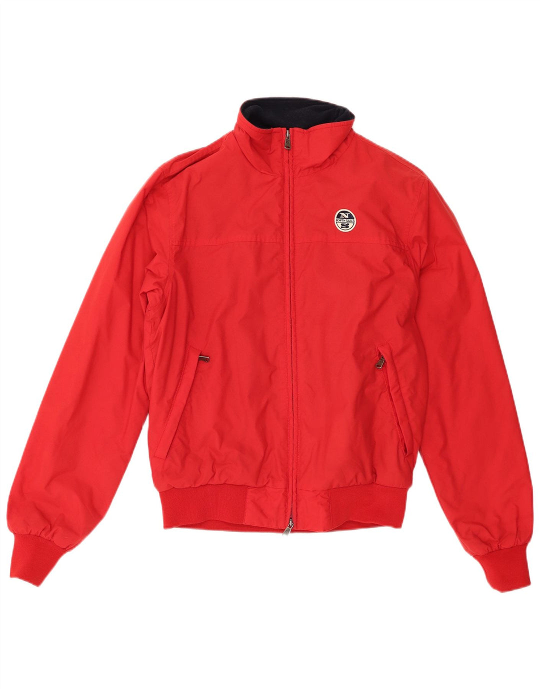 Ανδρικό μπουφάν North Sails Bomber UK 38 Medium Red Polyamide