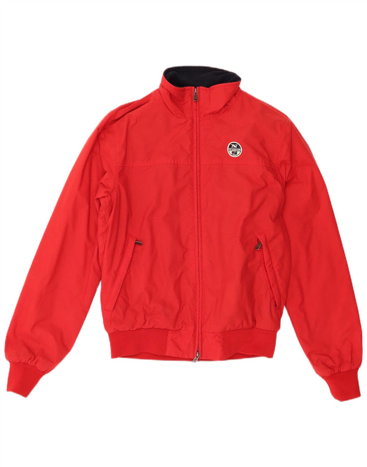 Ανδρικό μπουφάν North Sails Bomber UK 38 Medium Red Polyamide