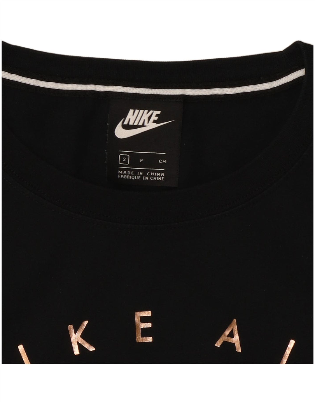 Ανδρικό μπλουζάκι Nike Air Graphic Top Small Black