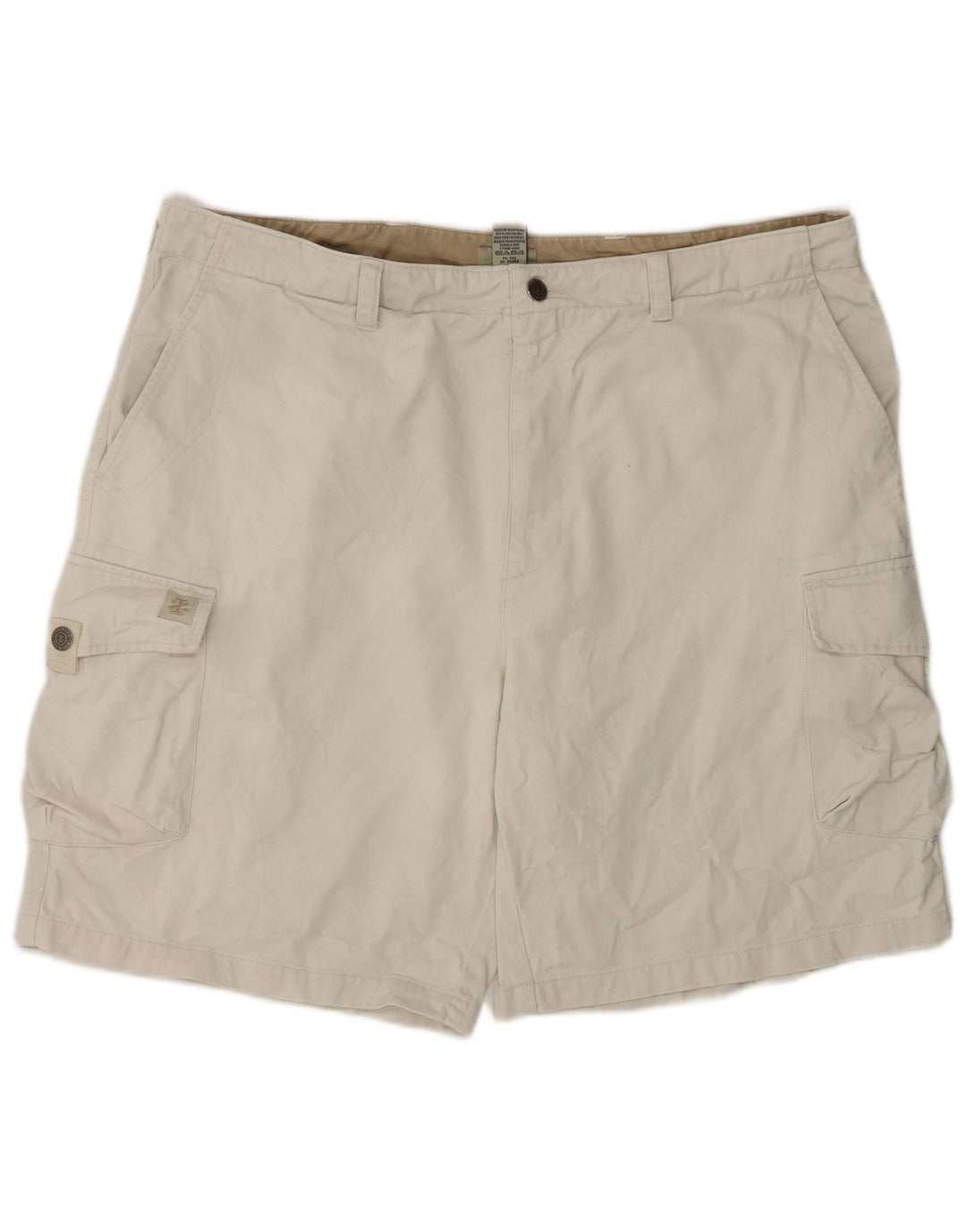 Izod Ανδρικό σορτς Cargo W40 XL Μπεζ βαμβακερό