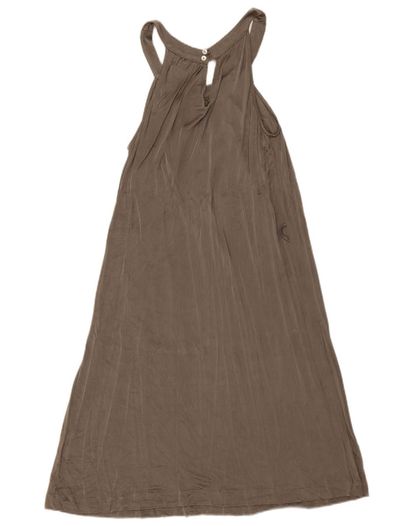 Cerruti 1881 Γυναικείο φόρεμα UK 10 Small Grey Viscose