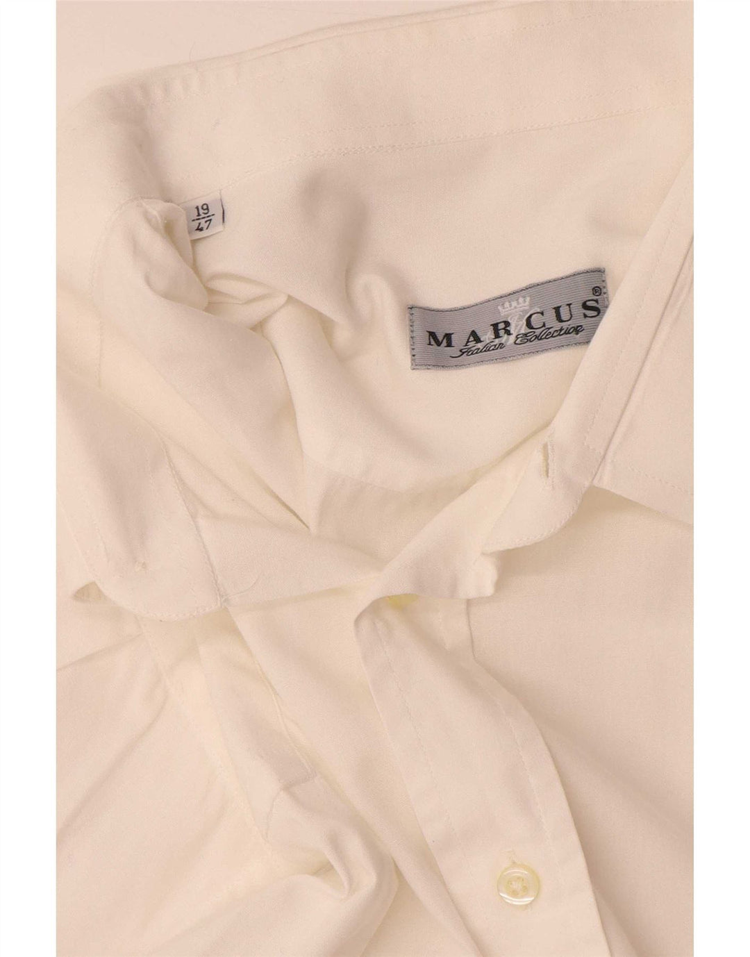 Ανδρικό πουκάμισο Marcus 19 47 3XL Λευκό