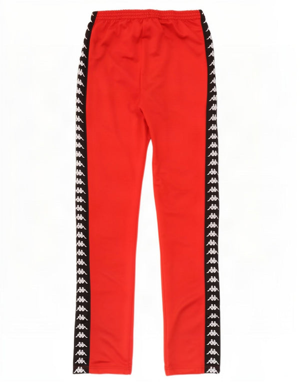 Γυναικεία αθλητική φόρμα Kappa Graphic Flare Παντελόνι XS Red Polyester
