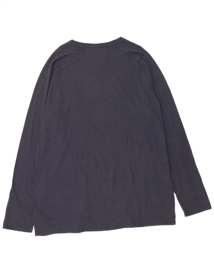 Ανδρικό ψηλό μπλουζάκι Dickies μακρυμάνικο 2XL Navy Blue βαμβακερό