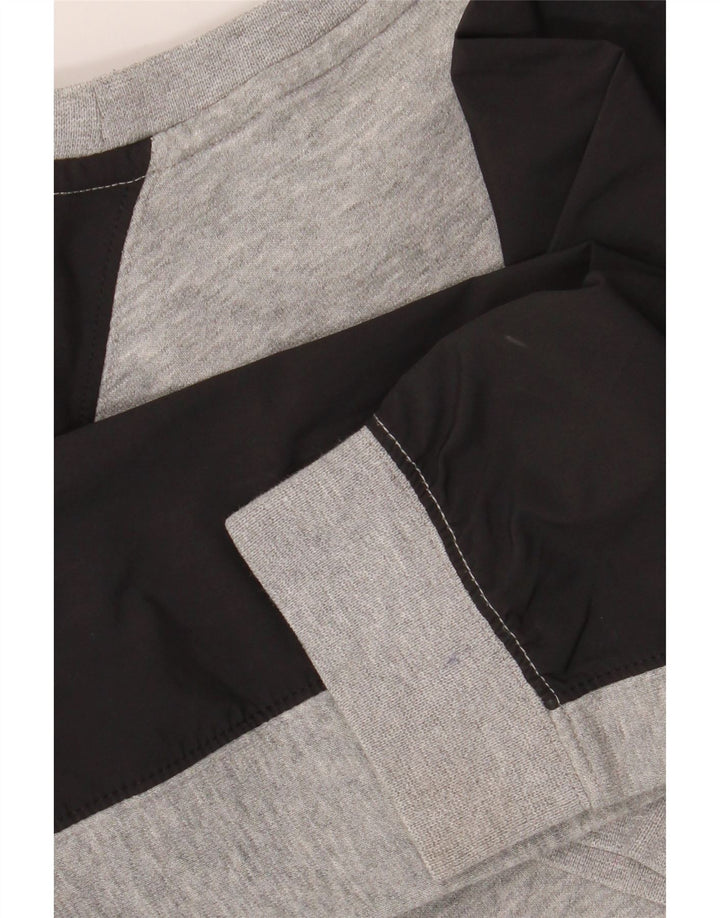 Γραφικό φούτερ NIKE Boys Jumper 10-11 ετών Medium Grey Colourblock