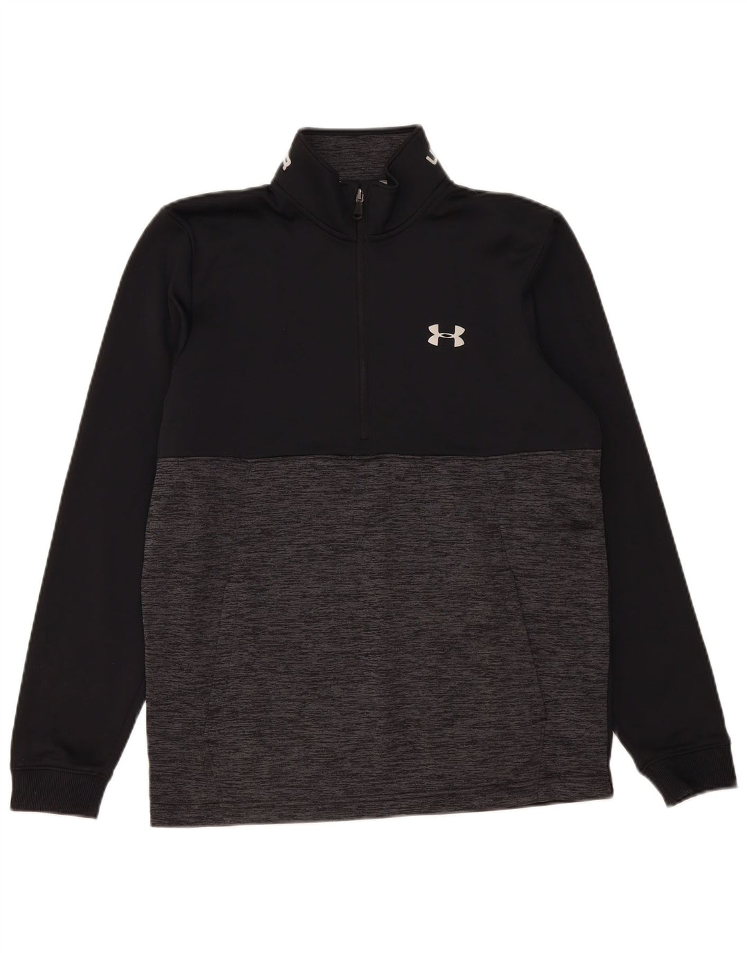 Ανδρικό φούτερ Under Armour Cold Gear Jumper Medium Black Colourblock