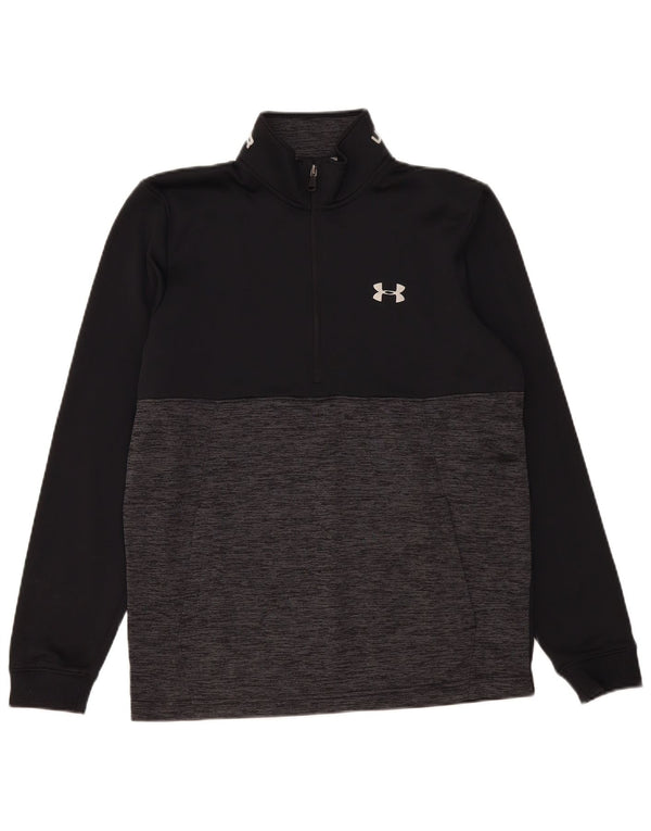 Ανδρικό φούτερ Under Armour Cold Gear Jumper Medium Black Colourblock