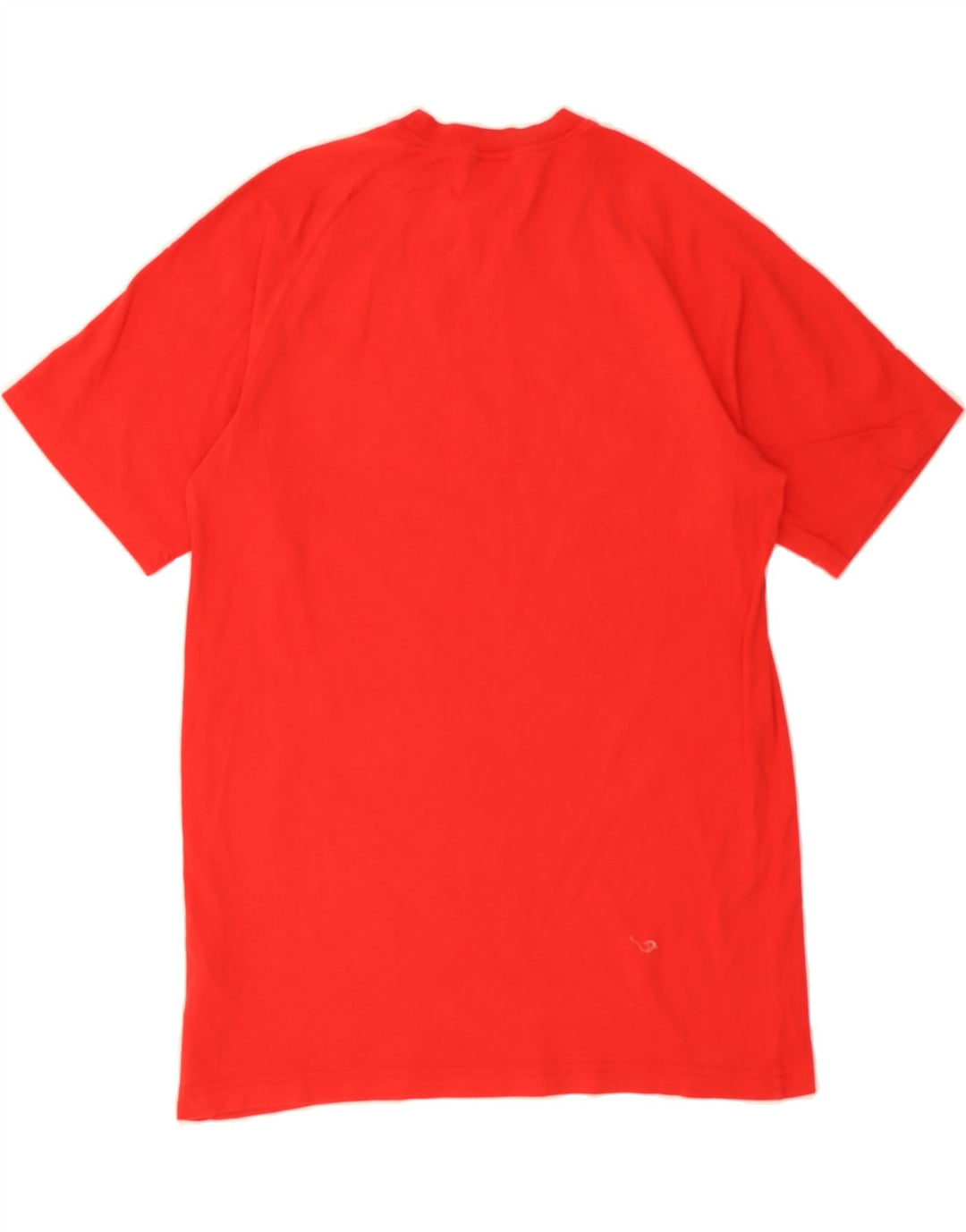 ADIDAS Mens Graphic T-Shirt Top Medium Red Cotton Vintage Adidas and Second-Hand Adidas from Messina Hembry 