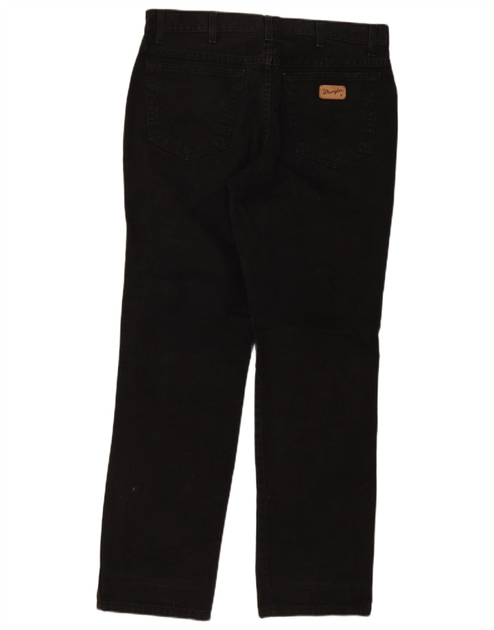 Wrangler Ανδρικό Texas Straight Jeans W36 L32 Μαύρο βαμβακερό