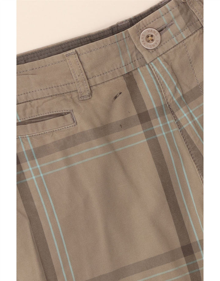 Ανδρικό σορτς Chino VANS W32, μεσαίο γκρι, βαμβακερό