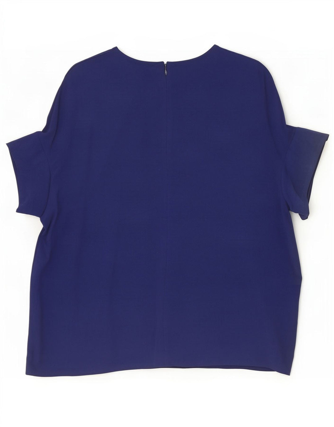 Cos Γυναικεία Μπλούζα Top EU 40 Medium Navy Blue Viscose