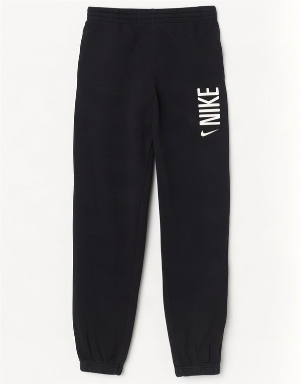 Γυναικεία αθλητική φόρμα Nike γραφικά παντελόνια Joggers UK 18 XL Μαύρο βαμβακερό