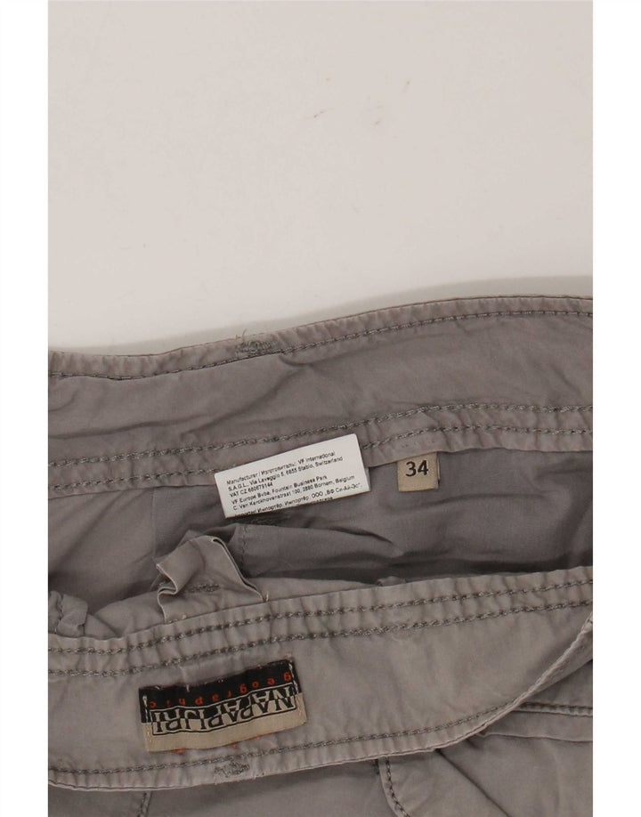 Ανδρικό σορτς Cargo Napapijri W34 Large Grey