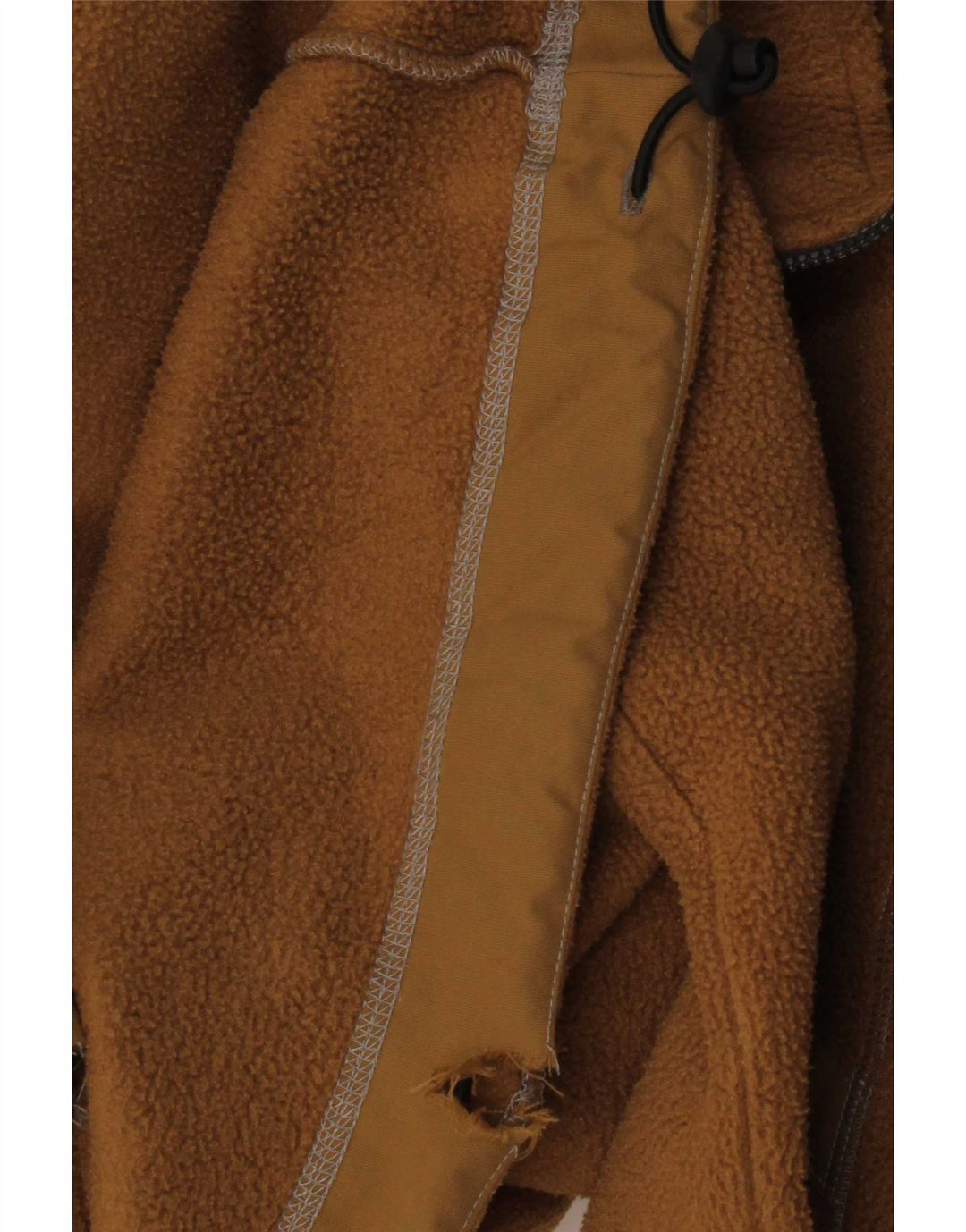 Murphy & Nye Ανδρικό φερμουάρ Fleece Jumper Μεγάλο Μπεζ Πολυεστέρας