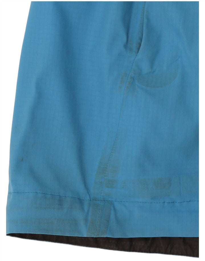 Patagonia Ανδρικό μπουφάν βροχής με κουκούλα UK 38 Medium Blue Nylon