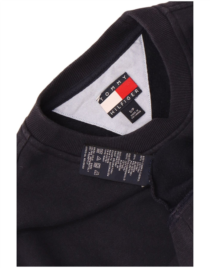 Ανδρικό φούτερ Tommy Hilfiger Jumper Small Navy Blue Cotton