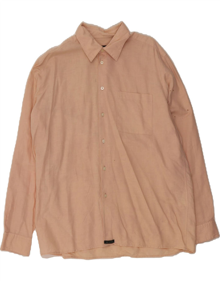 DOCKERS Mens Shirt Large Pink Vintage Dockers and Second-Hand Dockers from Messina Hembry 