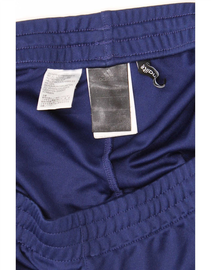 Ανδρική αθλητική φόρμα Adidas Climalite Παντελόνι Μεγάλο Navy Blue Polyester