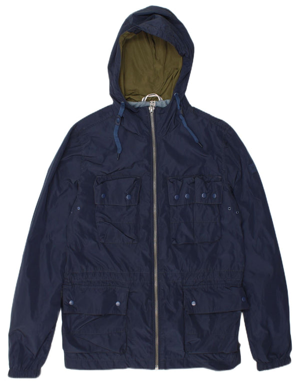 Ανδρικό κουκούλα Wrangler Utility Jacket UK 36 Small Navy Blue Polyester