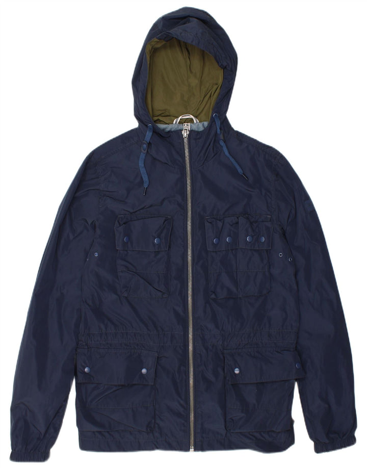 Ανδρικό κουκούλα Wrangler Utility Jacket UK 36 Small Navy Blue Polyester