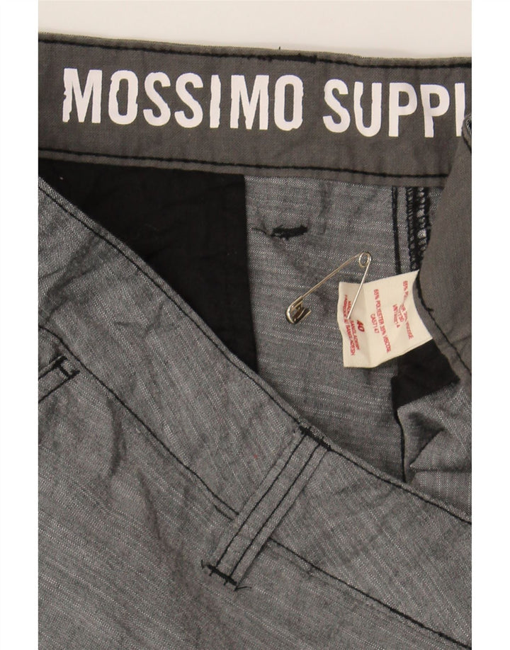 MOSSIMO Mens Chino Shorts W40 XL Grey Polyester Vintage Mossimo and Second-Hand Mossimo from Messina Hembry 