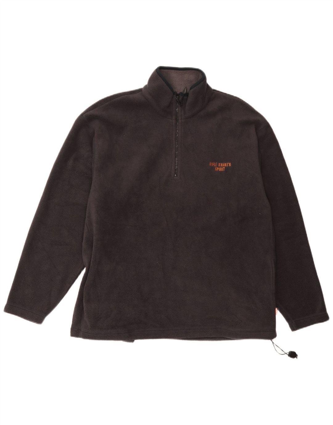 Rifle Ανδρικό φερμουάρ Fleece Jumper Μεσαίο Γκρι Πολυεστέρας