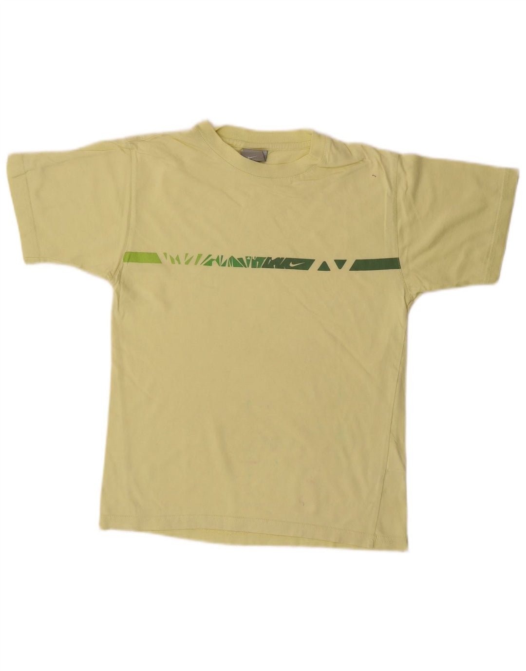 Μπλουζάκι Nike Boys Graphic T-shirt 10-11 ετών, μεσαίο κίτρινο βαμβακερό