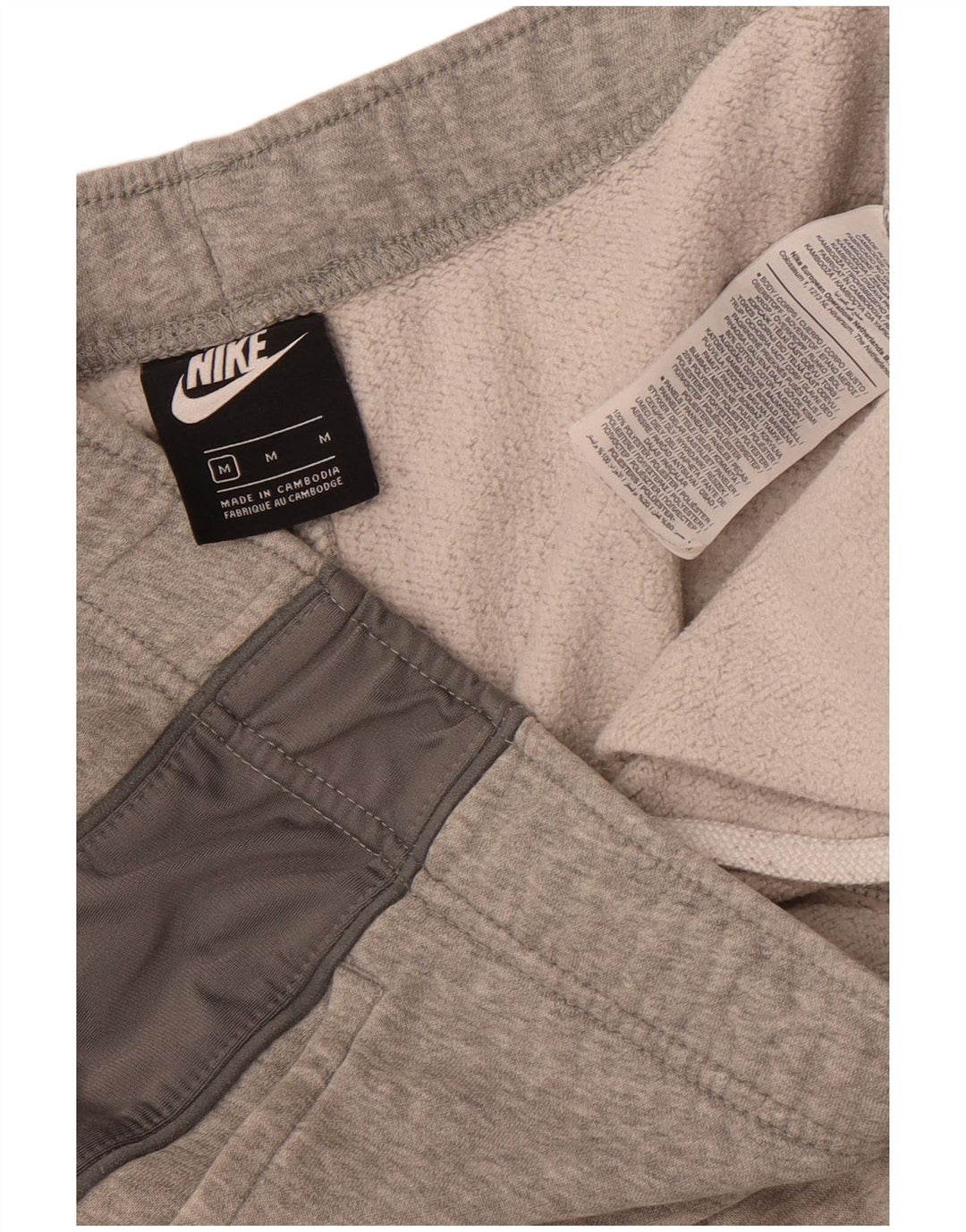 Ανδρική φόρμα Nike Παντελόνι Joggers Μεσαίο γκρι βαμβακερό χρώμα