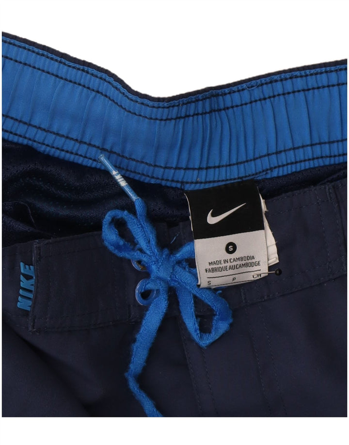 Ανδρικό σορτς κολύμβησης Nike Μικρό μπλε ναυτικό πολύχρωμο πολυεστέρα
