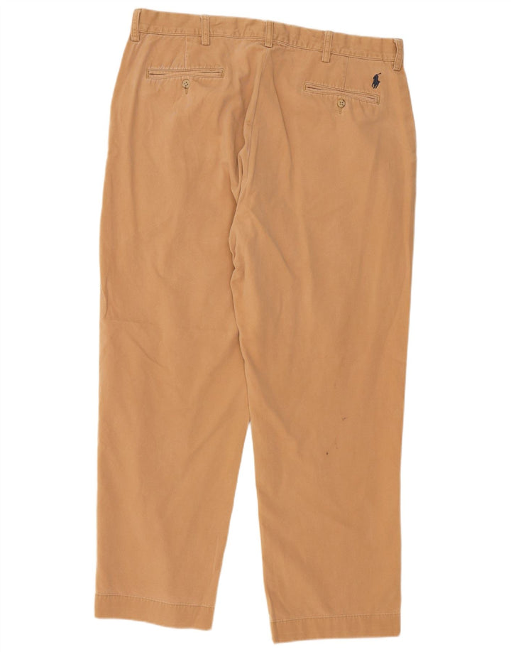 Polo Ralph Lauren Ανδρικό ίσιο παντελόνι Chino W38 L30 Beige Cotton Classic