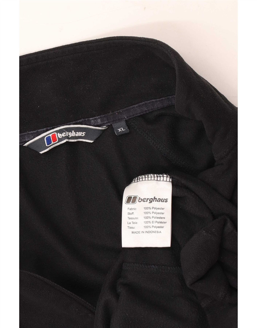 Berghaus Ανδρικό φερμουάρ Fleece Jumper XL Μαύρο Πολυεστέρας