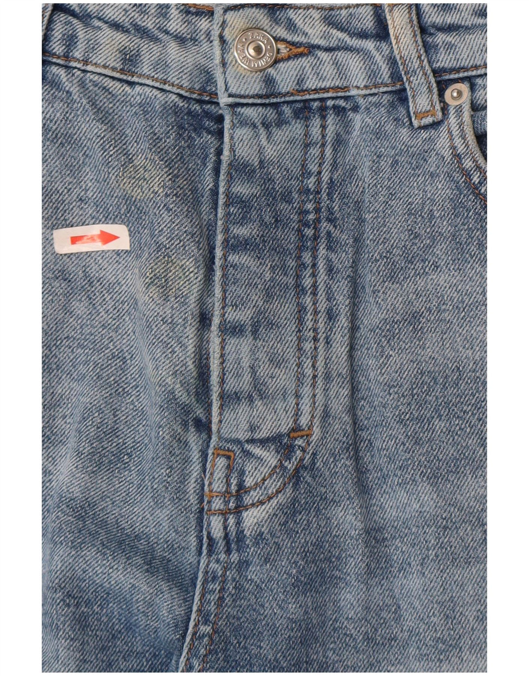 Zara Γυναικείο Loose Jeans EU 38 Small W28 L27 Blue