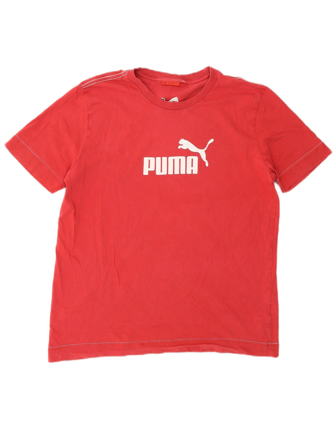 Ανδρικό γραφικό μπλουζάκι Puma Top Medium Red