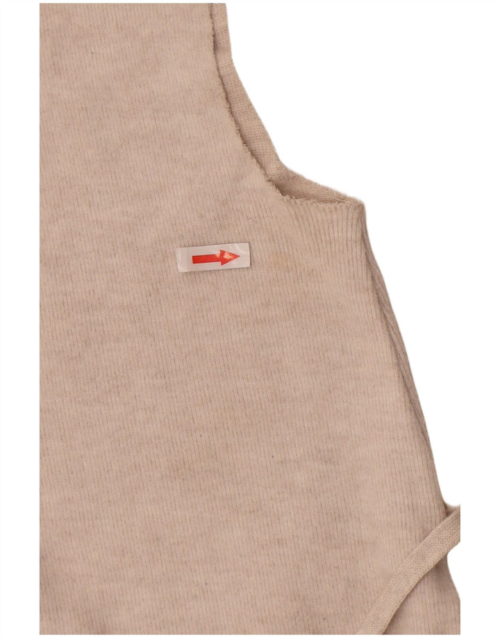 Zara Γυναικείο Γιλέκο Tank Top UK 8 Small Beige Polyester