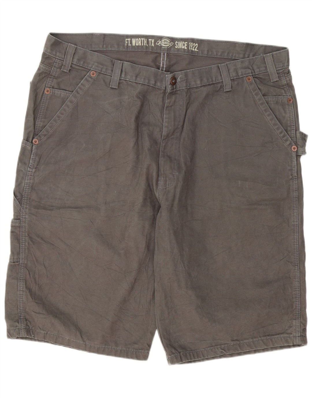 Dickies Ανδρικό σορτς Cargo με χαλαρή εφαρμογή W42 2XL γκρι βαμβακερό