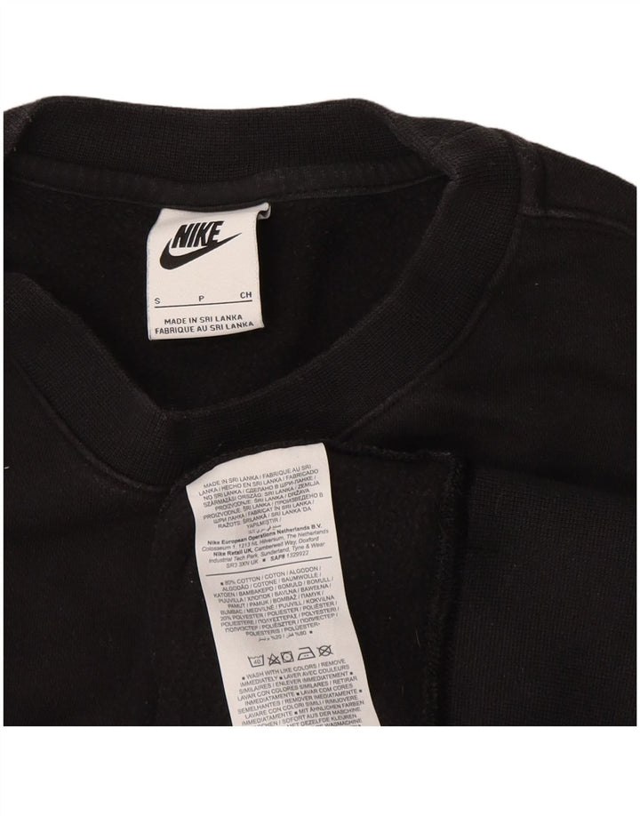 Ανδρικό φούτερ Nike Jumper Μικρό μαύρο βαμβακερό