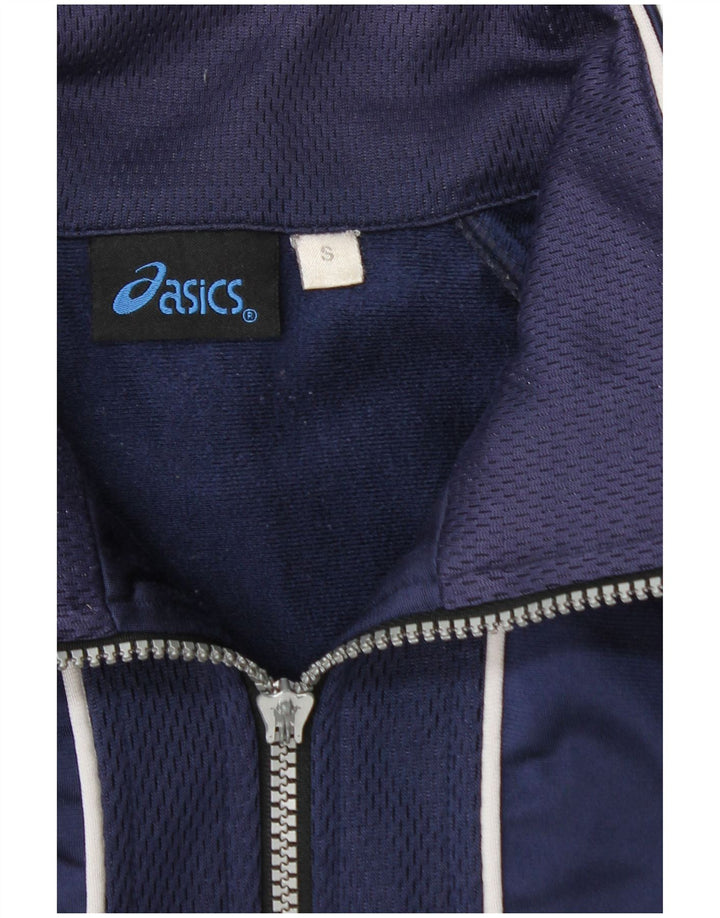Ανδρική φόρμα Asics Top Jacket Small Navy Blue