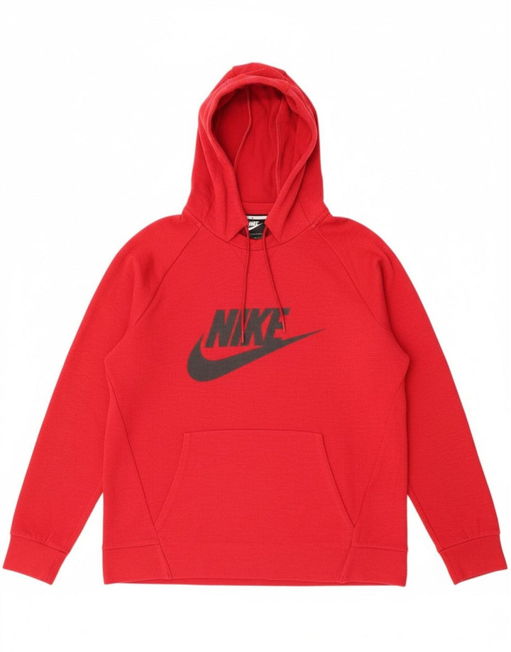 Ανδρικό γραφικό φούτερ Nike, μεσαίο κόκκινο βαμβακερό