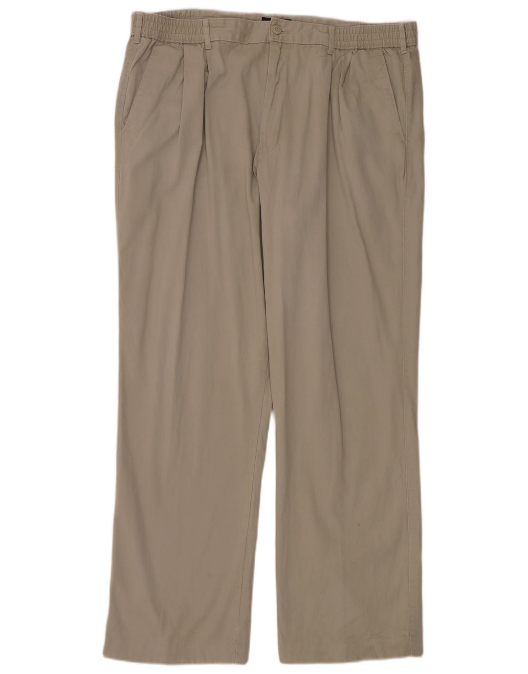 Ανδρικό παντελόνι Chino Marks & Spencer, μπλε Harbor, W42 L33 Beige