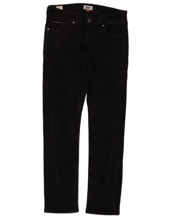 Tommy Hilfiger Ανδρικό Slim Jeans W32 L32 Μαύρο βαμβακερό