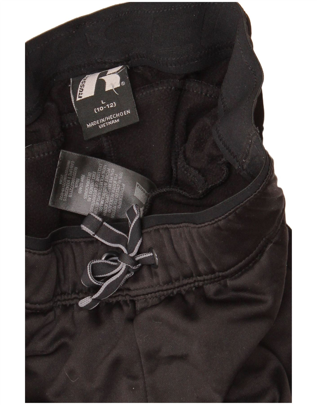 RUSSELL ATHLETIC Αγόρια αθλητική φόρμα παντελόνι Joggers 10-11 ετών μεγάλο μαύρο