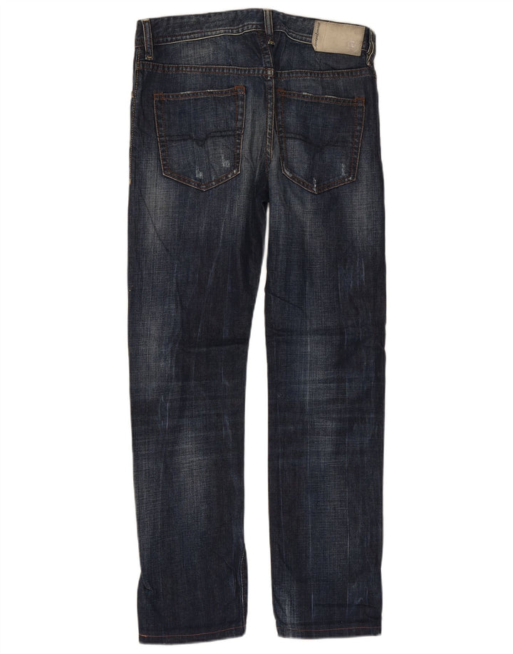 Ανδρικό DIESEL Buster Regular Slim Tapered Jeans W29 L30 Navy Blue Cotton
