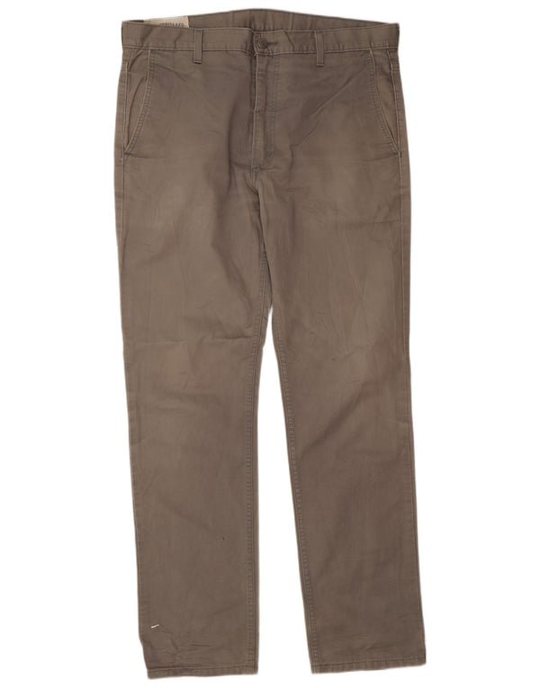 Ανδρικό παντελόνι Chino Levi's Regular W36 L32 Γκρι βαμβακερό