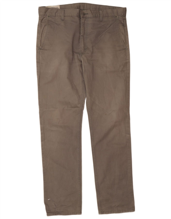 Ανδρικό παντελόνι Chino Levi's Regular W36 L32 Γκρι βαμβακερό