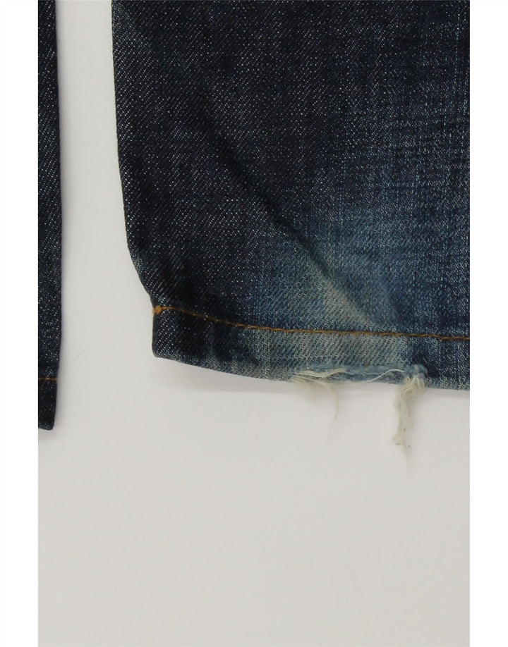 Fat Face Ανδρικό Slim Jeans W32 L34 Navy Blue Cotton